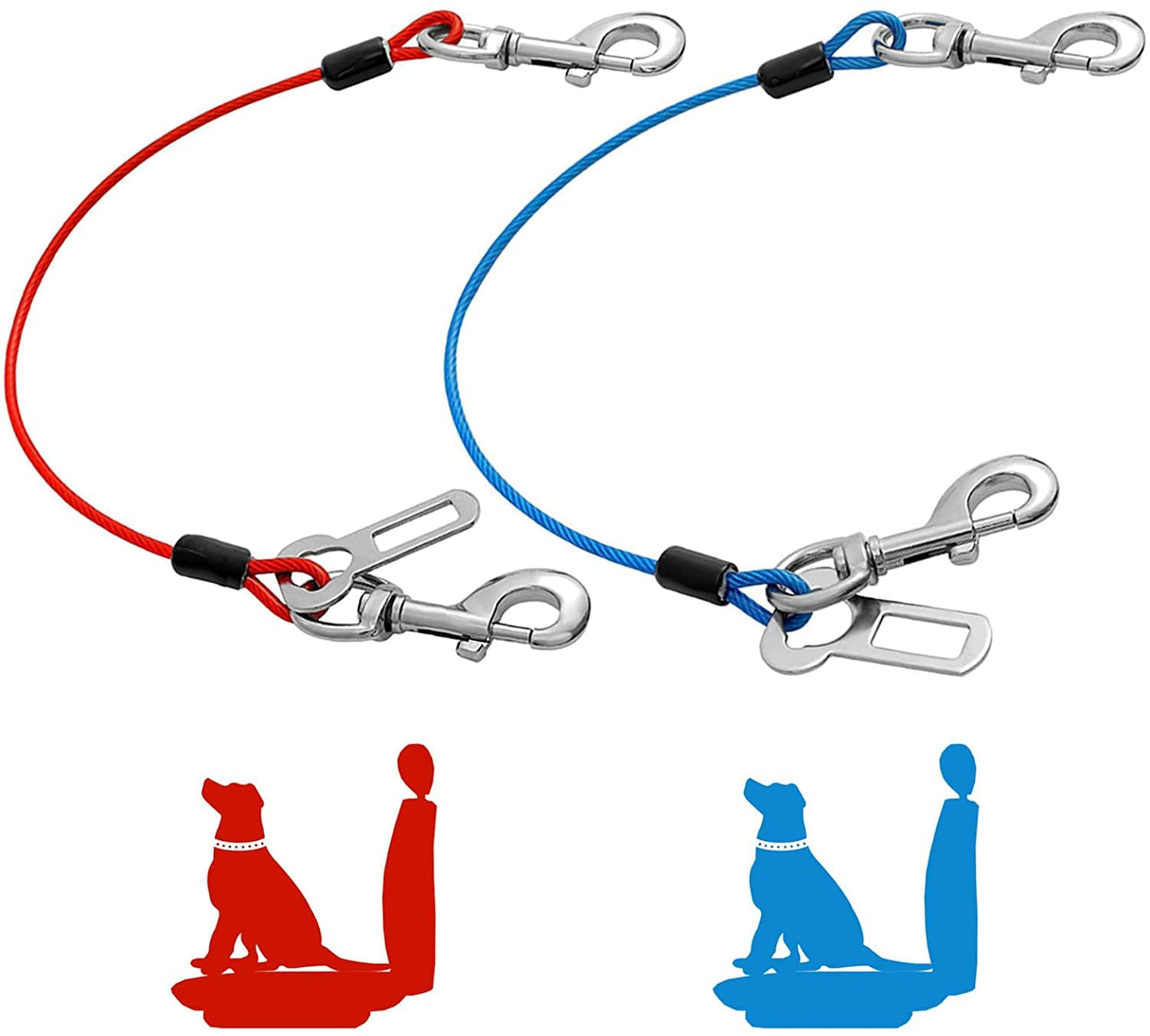 PU Chew‑Proof Dog Leash Extension