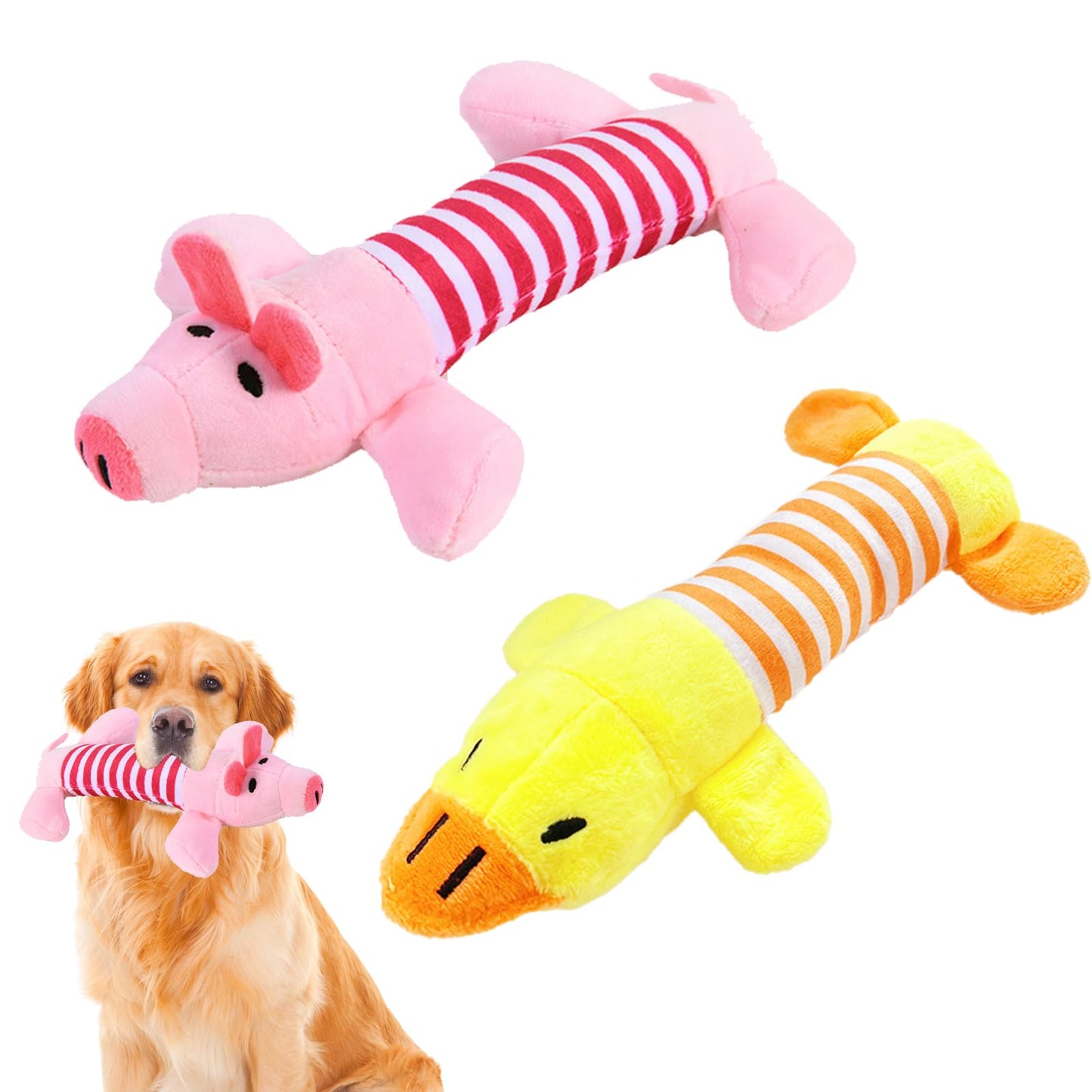 PU Plush Squeaky Toy